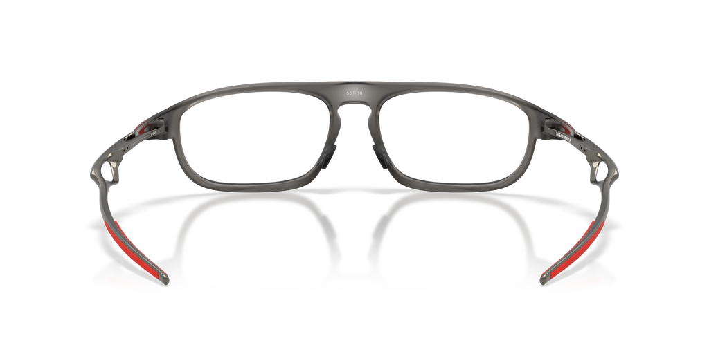 Oakley OX8203 Neomata Unisex Rectangle Eyeglass Frames - Polished Clear Frame