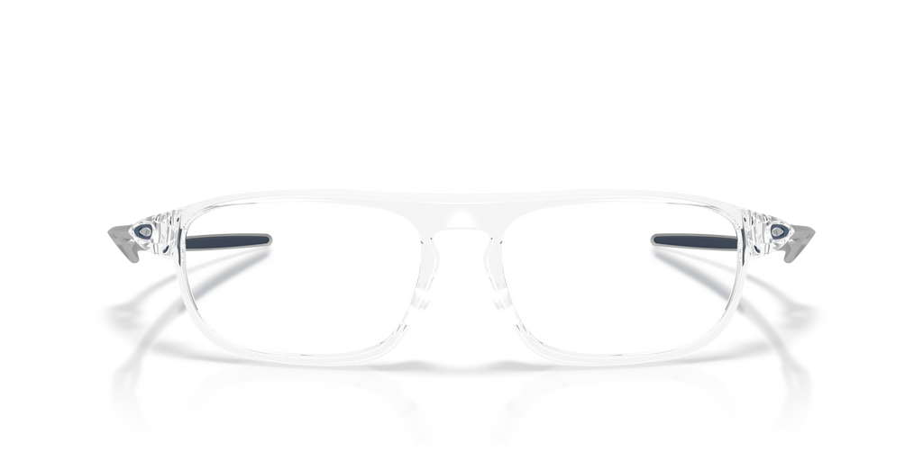 Oakley OX8203 Neomata Unisex Rectangle Eyeglass Frames - Polished Clear Frame