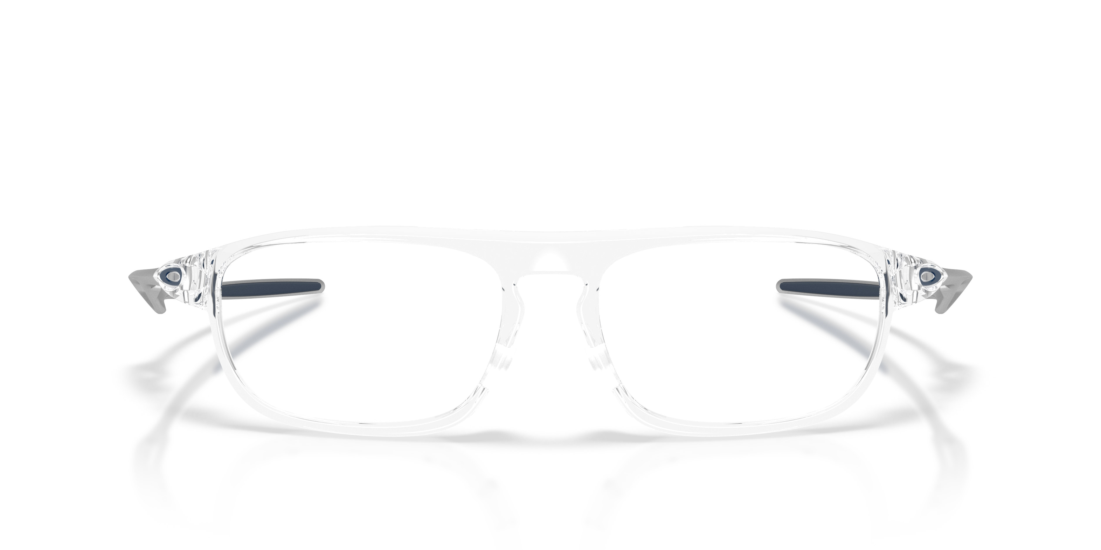 Oakley OX8203 Neomata Unisex Rectangle Eyeglass Frames - Satin Grey Smoke Frame
