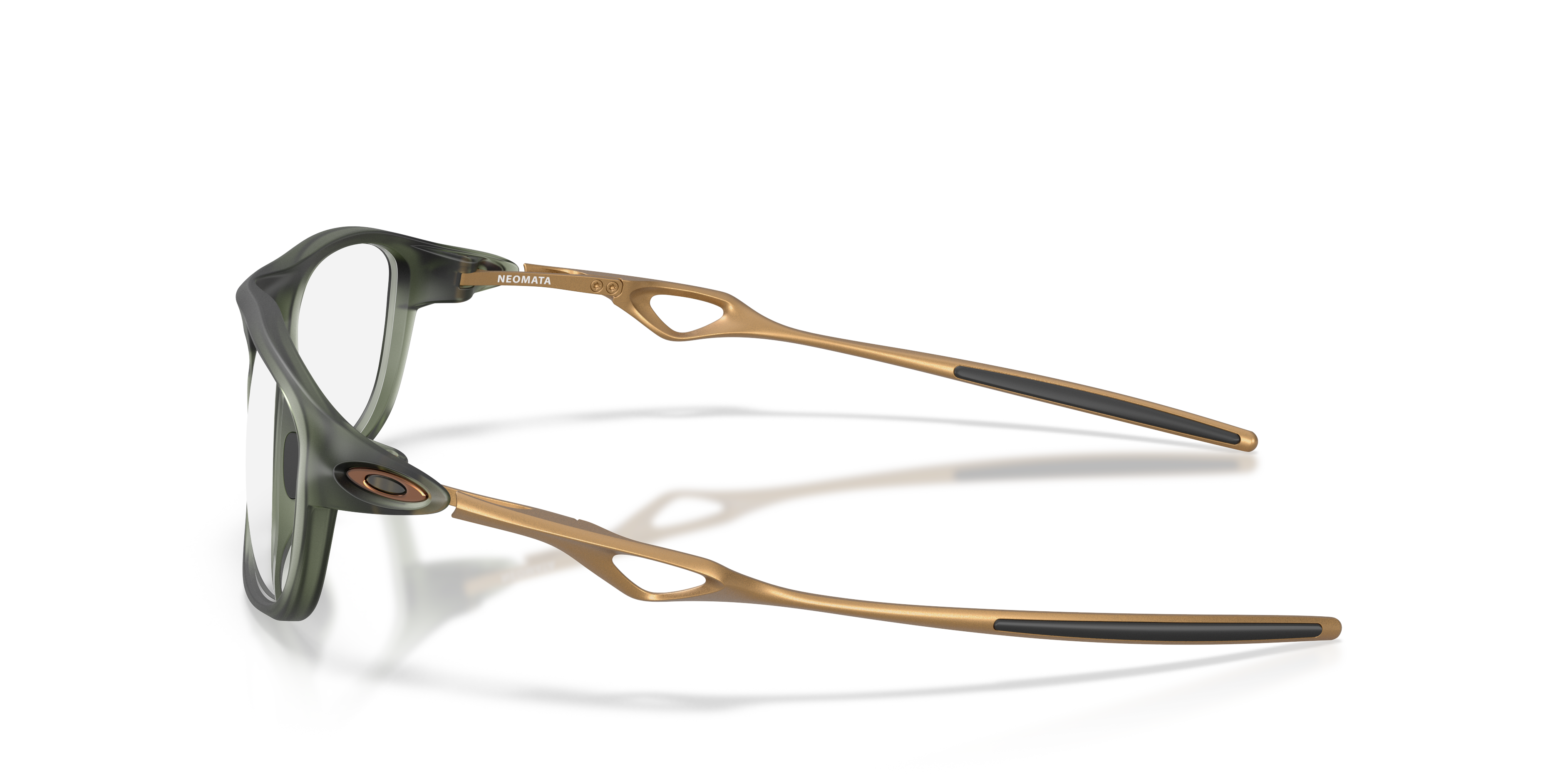 Oakley OX8203 Neomata Unisex Rectangle Eyeglass Frames - Matte Olive Ink Frame