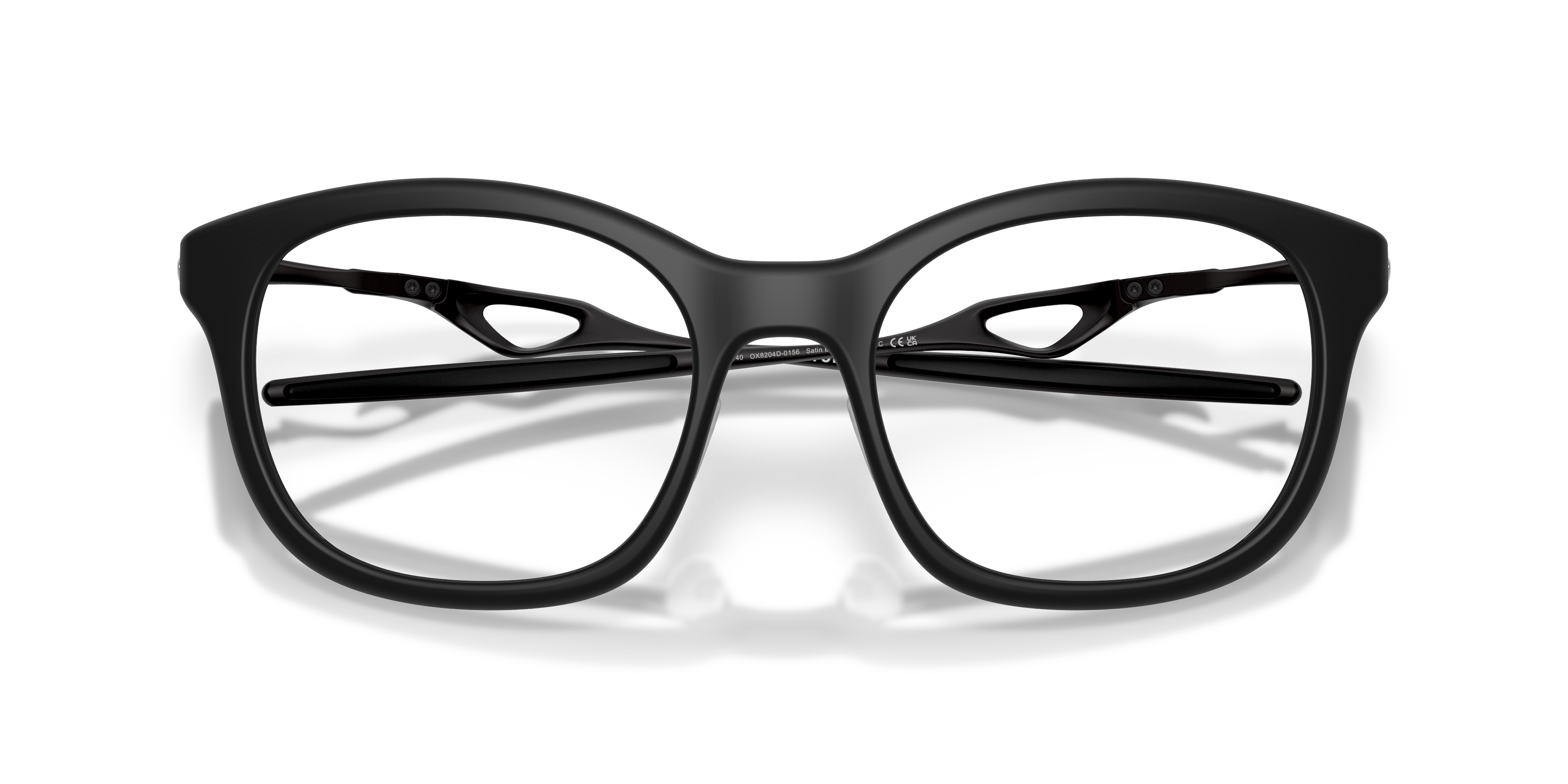 Oakley OX8204D Neoture Unisex Rectangle Eyeglass Frames - Satin Grey Smoke Frame