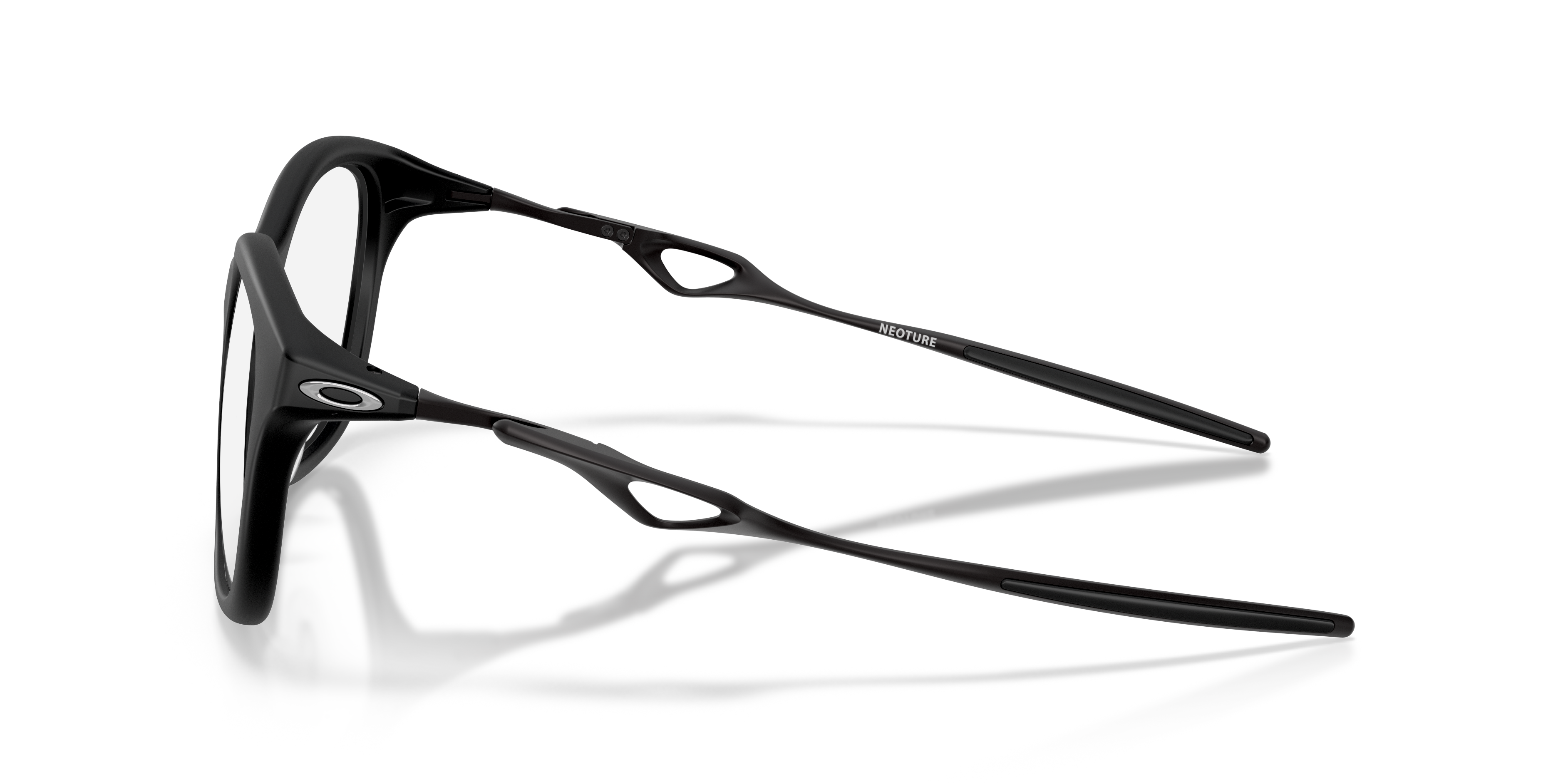 Oakley OX8204D Neoture Unisex Rectangle Eyeglass Frames - Satin Black Frame