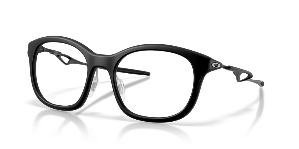Oakley OX8204D Neoture Unisex Rectangle Eyeglass Frames - Satin Black Frame