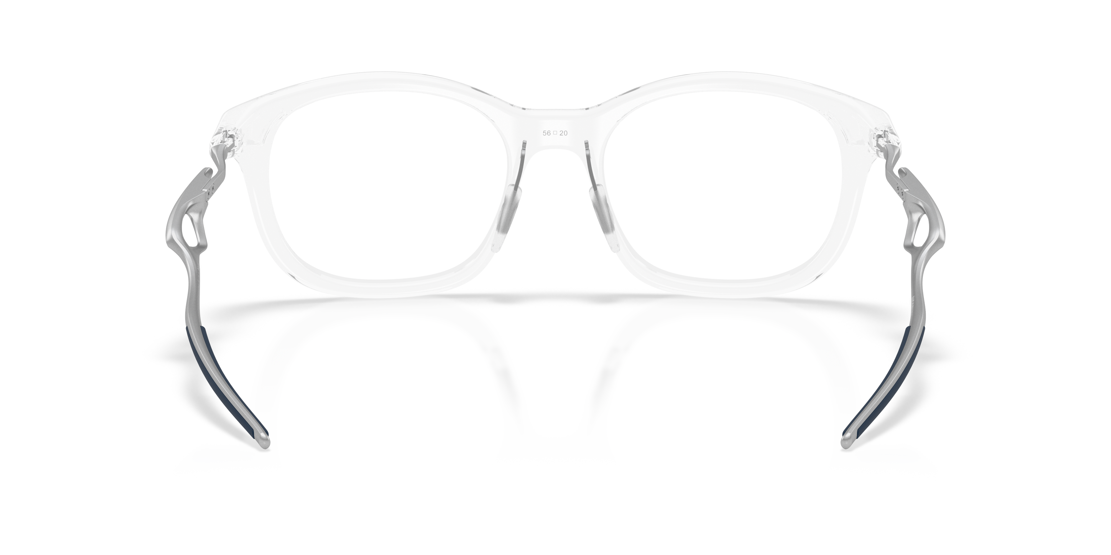 Oakley OX8204D Neoture Unisex Rectangle Eyeglass Frames - Transparent Abyss Frame