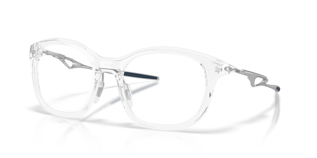 Oakley OX8204D Neoture Unisex Rectangle Eyeglass Frames - Satin Grey Smoke Frame