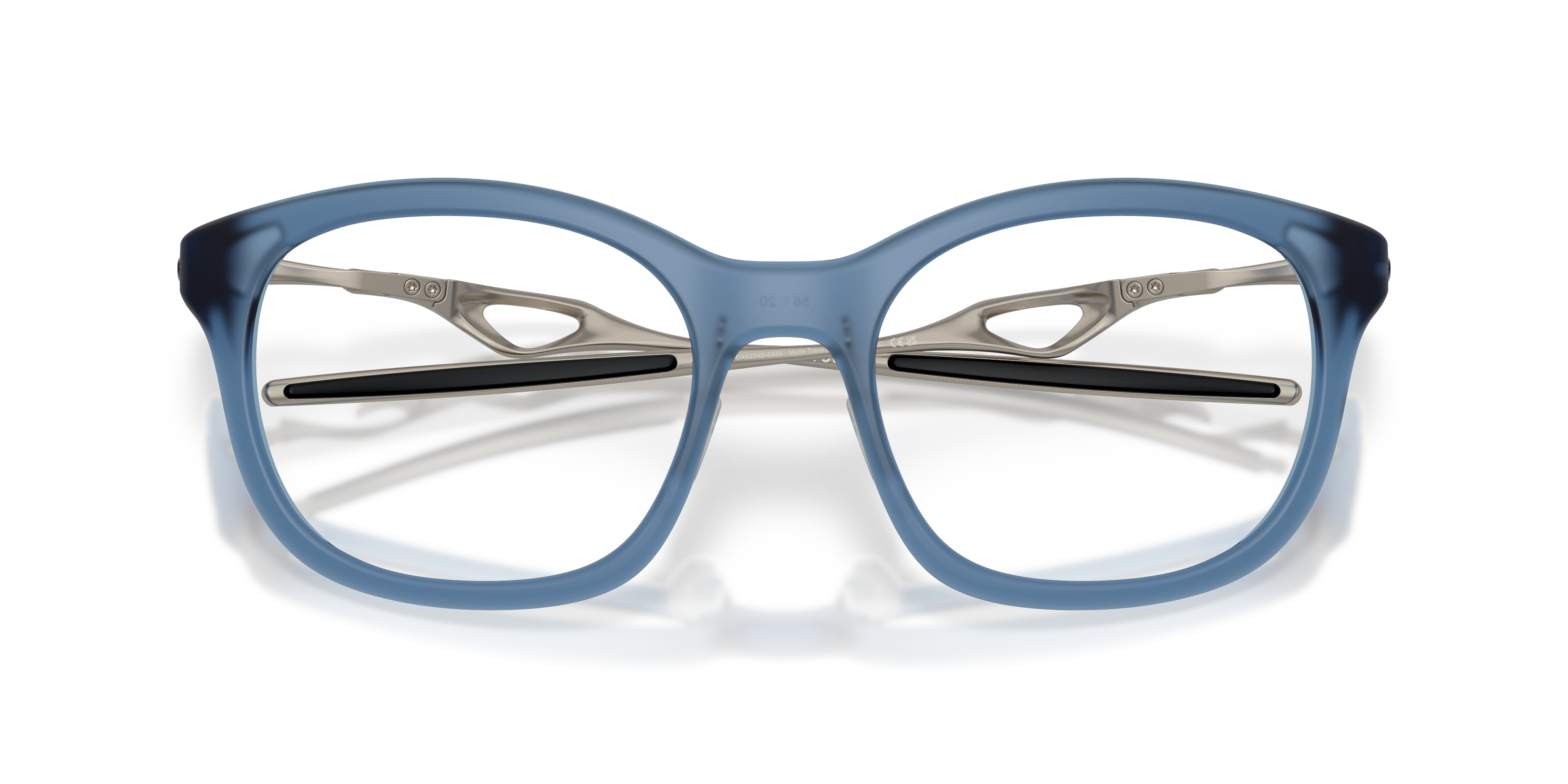 Oakley OX8204D Neoture Unisex Rectangle Eyeglass Frames - Transparent Abyss Frame