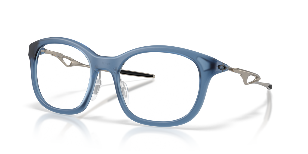 Oakley OX8204D Neoture Unisex Rectangle Eyeglass Frames - Polished Clear Frame