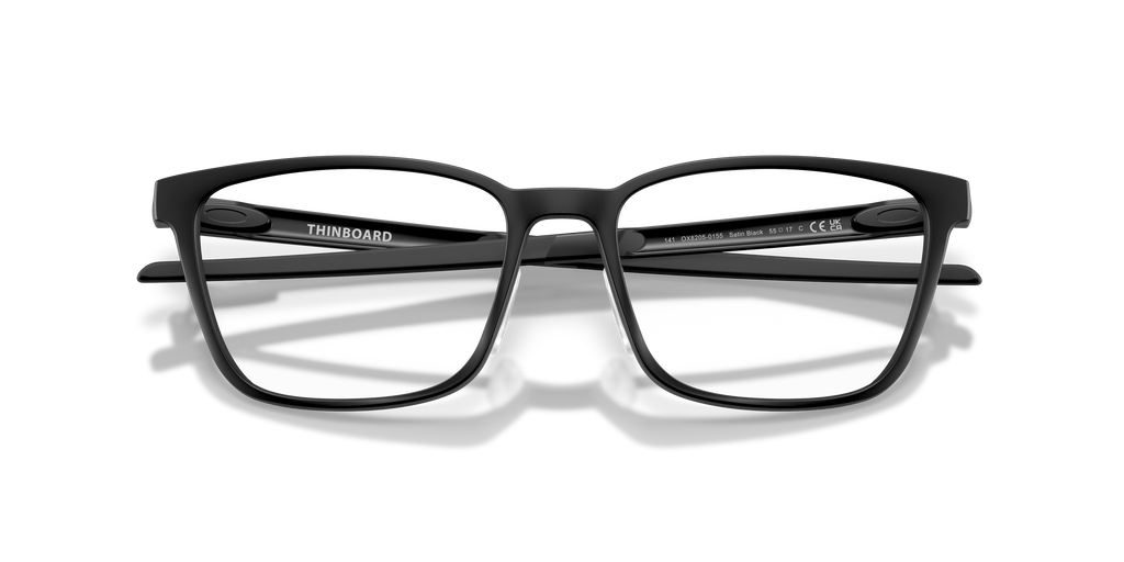 Oakley OX8205 Thinboard Unisex Rectangle Eyeglass Frames - Satin Universe Blue Frame
