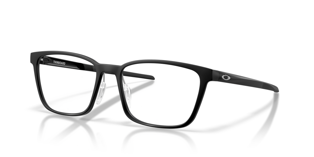 Oakley OX8205 Thinboard Unisex Rectangle Eyeglass Frames - Satin Grey Smoke Frame