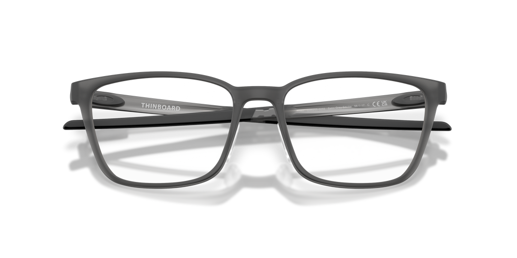 Oakley OX8205 Thinboard Unisex Rectangle Eyeglass Frames - Matte Dark Amber Frame