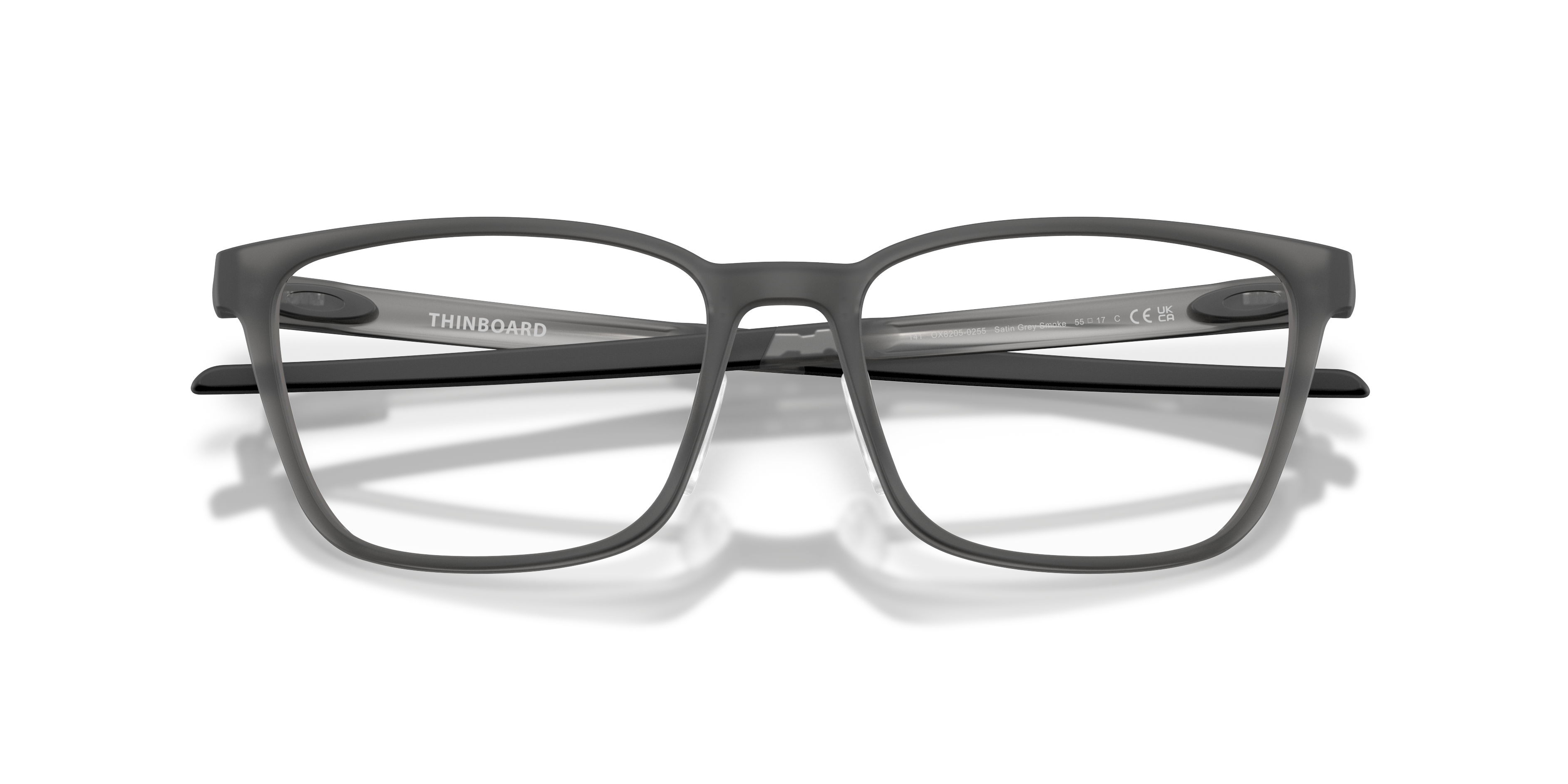 Oakley OX8205 Thinboard Unisex Rectangle Eyeglass Frames - Satin Universe Blue Frame
