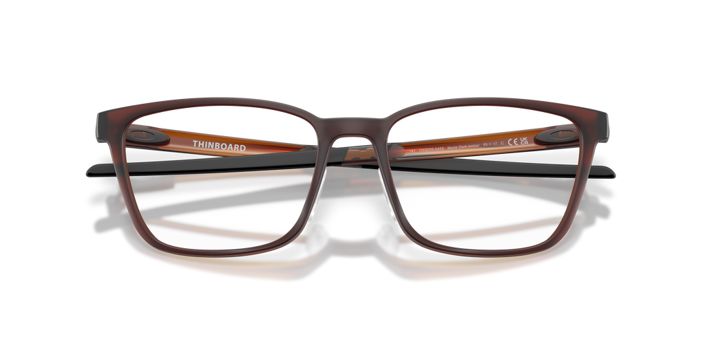 Oakley OX8205 Thinboard Unisex Rectangle Eyeglass Frames - Satin Universe Blue Frame