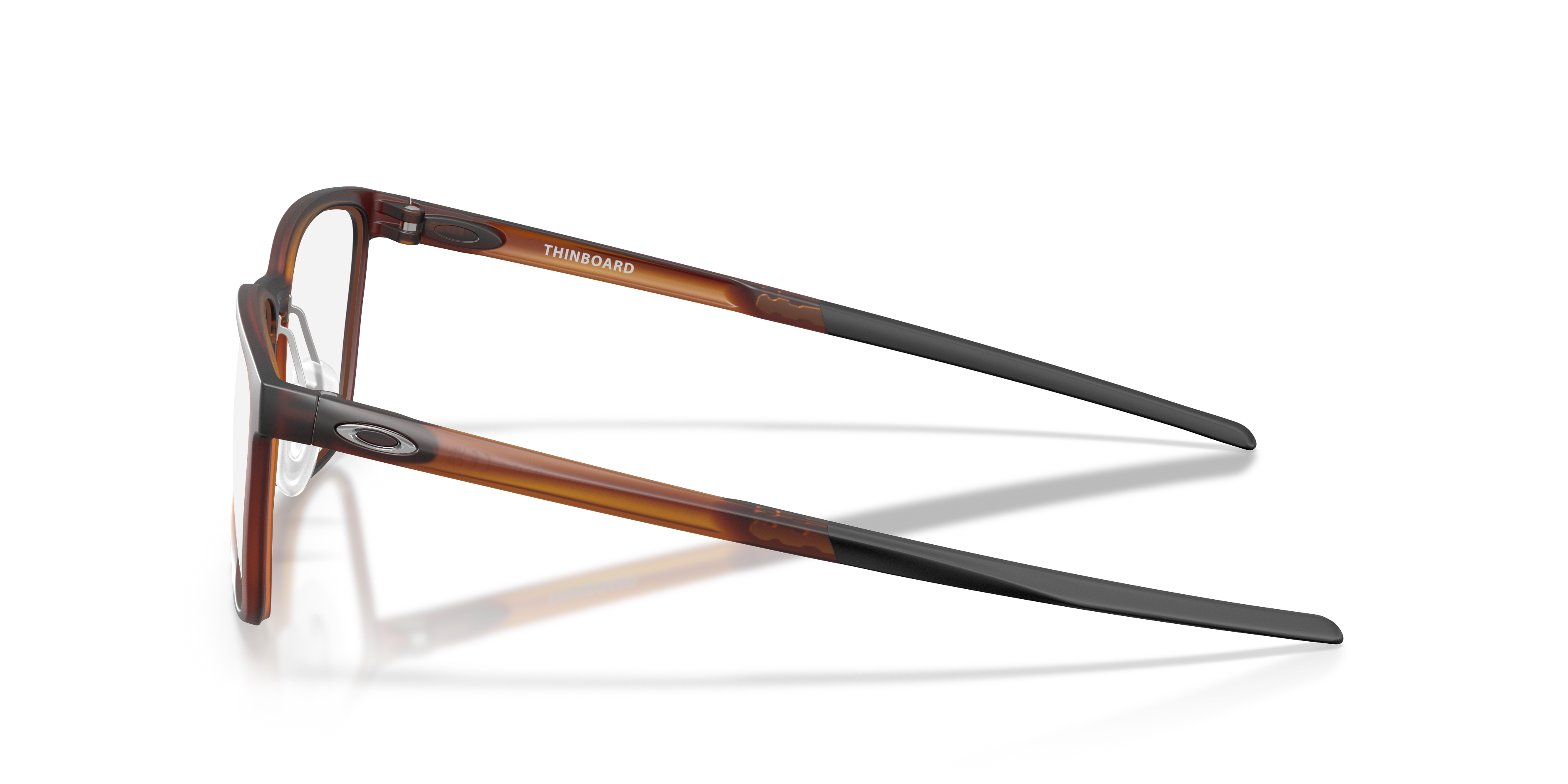 Oakley OX8205 Thinboard Unisex Rectangle Eyeglass Frames - Satin Grey Smoke Frame