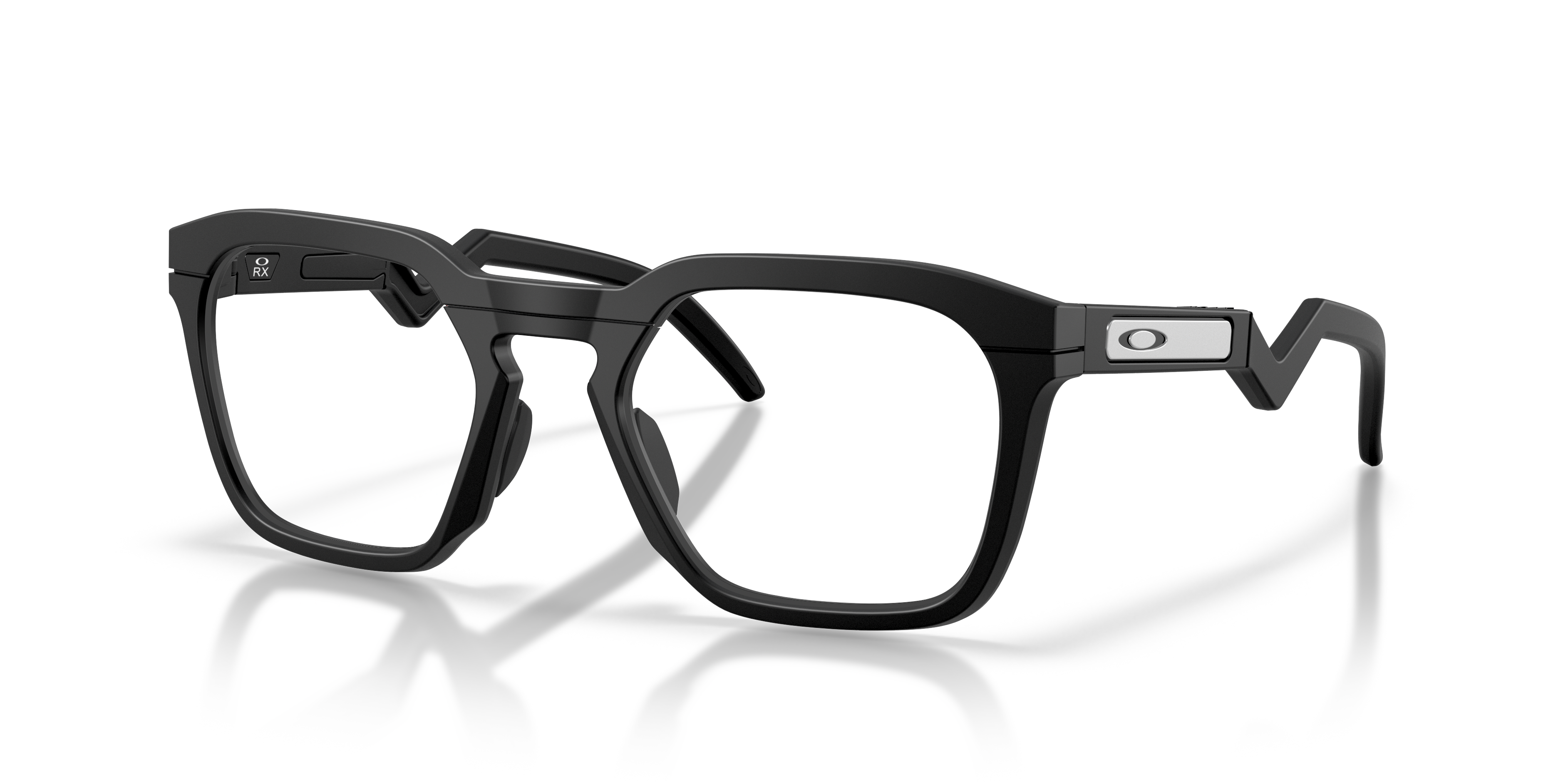 Oakley OX8208 HSTN SQ Unisex Square Eyeglass Frames - Matte Abyss Frame