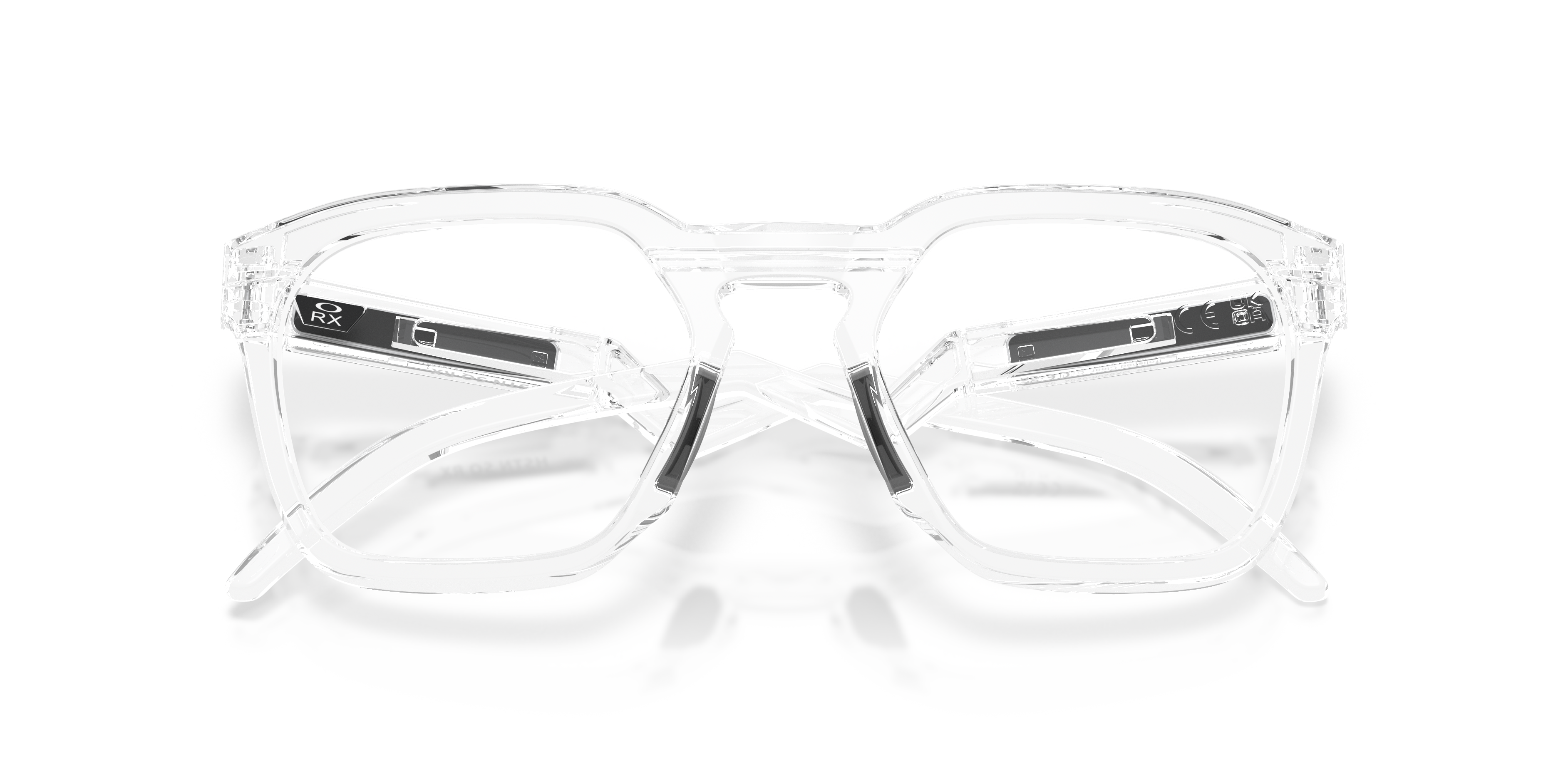 Oakley OX8208 HSTN SQ Unisex Square Eyeglass Frames - Olive Ink Frame
