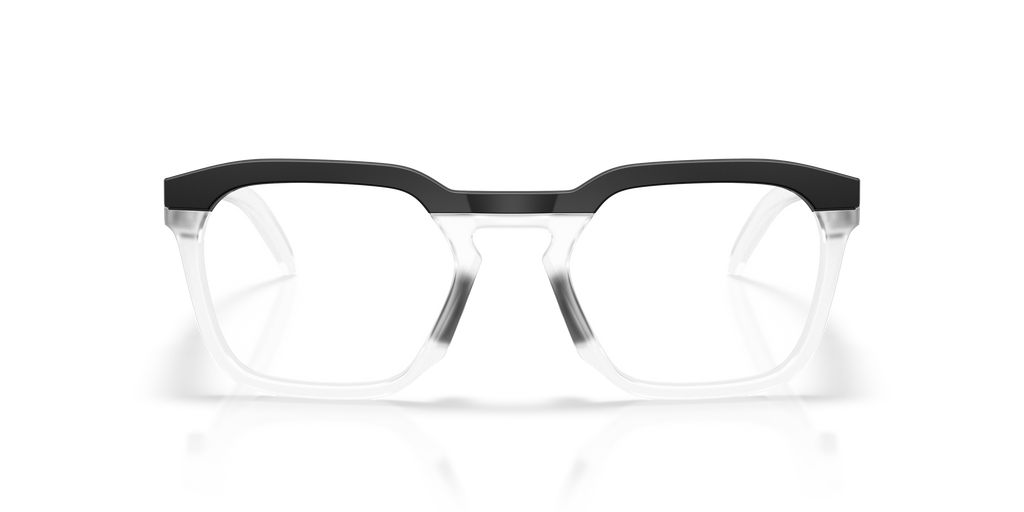 Oakley OX8208 HSTN SQ Unisex Square Eyeglass Frames - Satin Black Frame