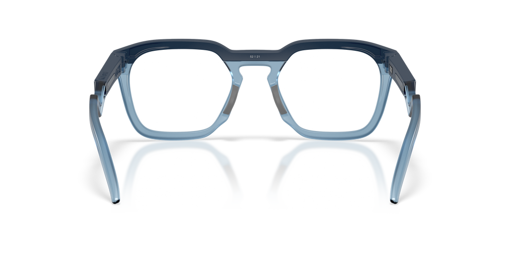 Oakley OX8208 HSTN SQ Unisex Square Eyeglass Frames - Satin Black Frame