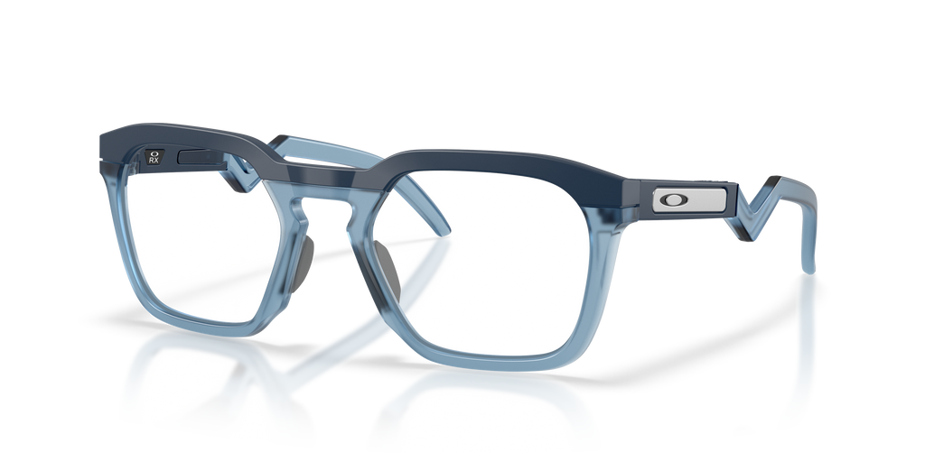 Oakley OX8208 HSTN SQ Unisex Square Eyeglass Frames - Olive Ink Frame