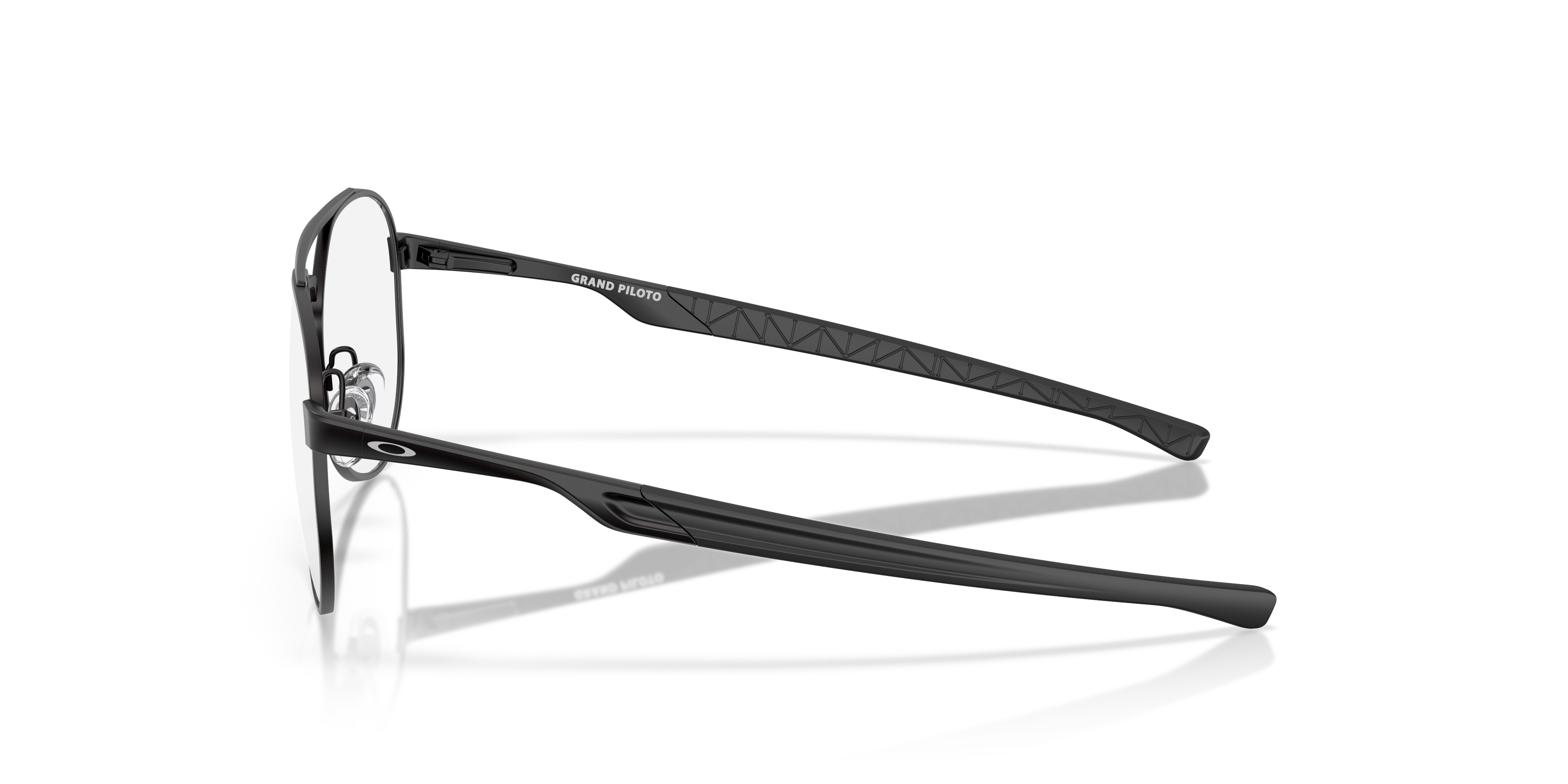 Oakley OY3004 Grand Piloto Youth Pilot Eyeglass Frames - Satin Black Frame