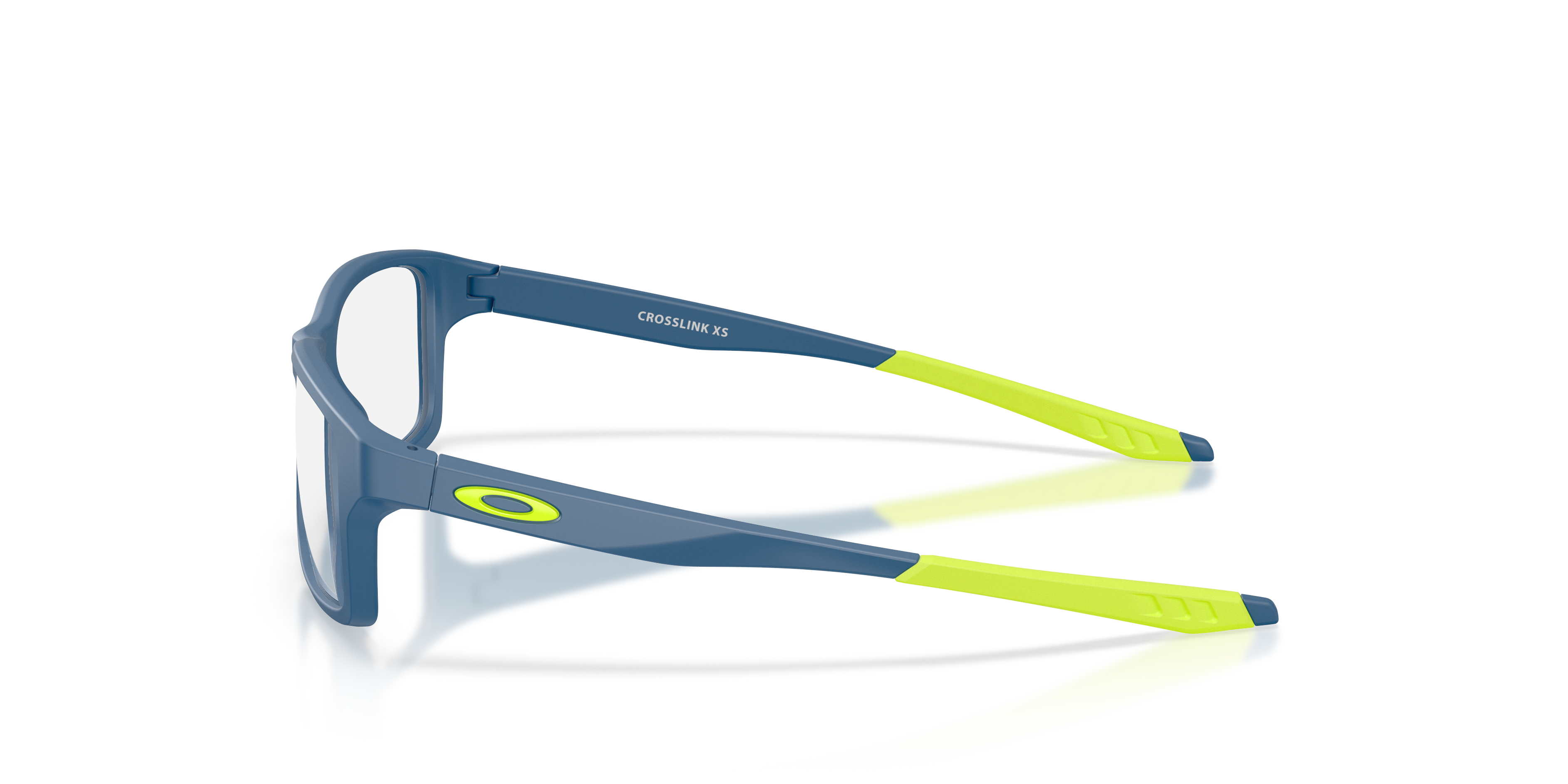 Oakley OY8002 Crosslink XS Youth Square Eyeglass Frames - Satin Navy Frame