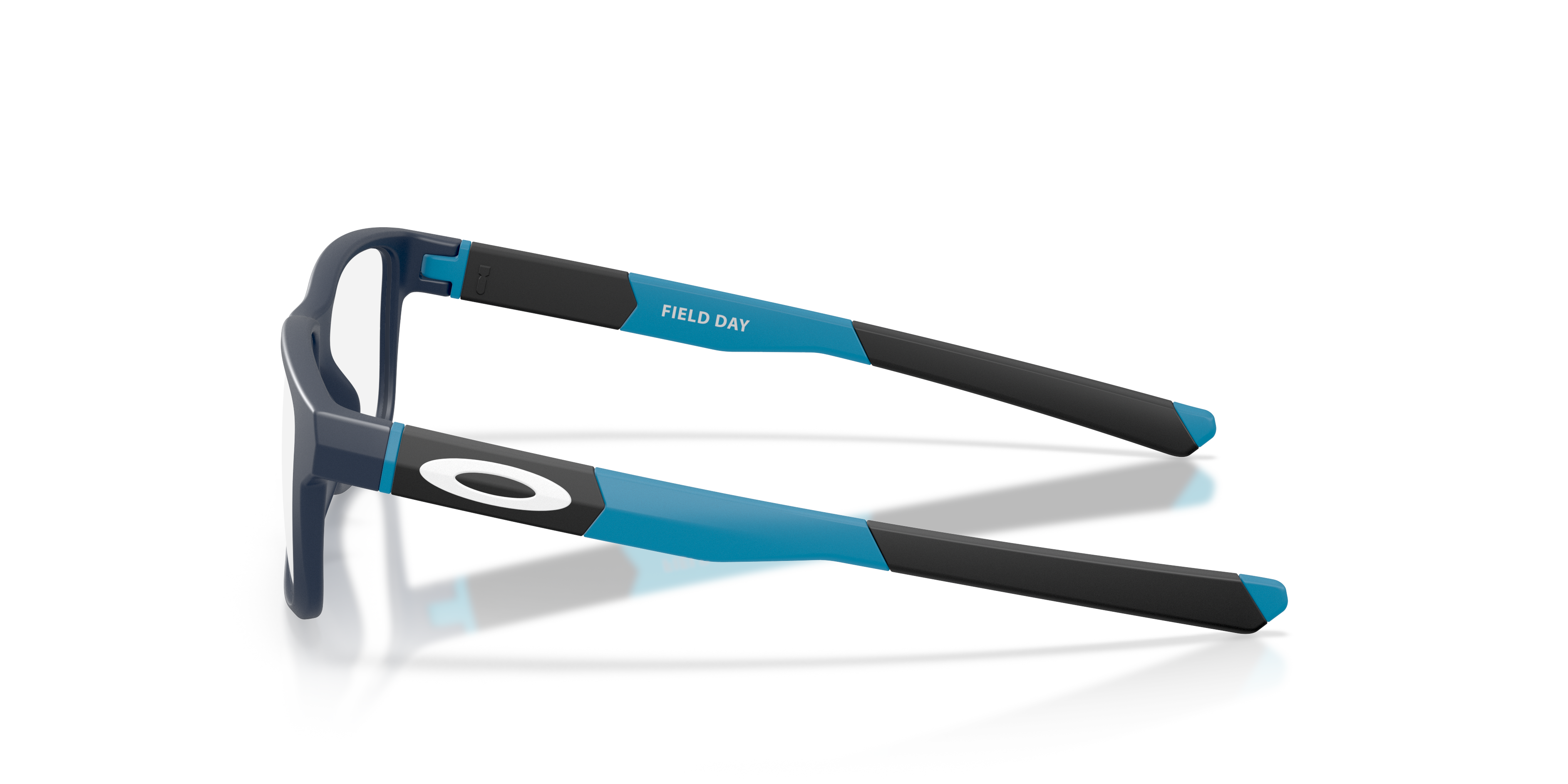 Oakley OY8007 Field Day Youth Square Eyeglass Frames - Universe Blue Frame