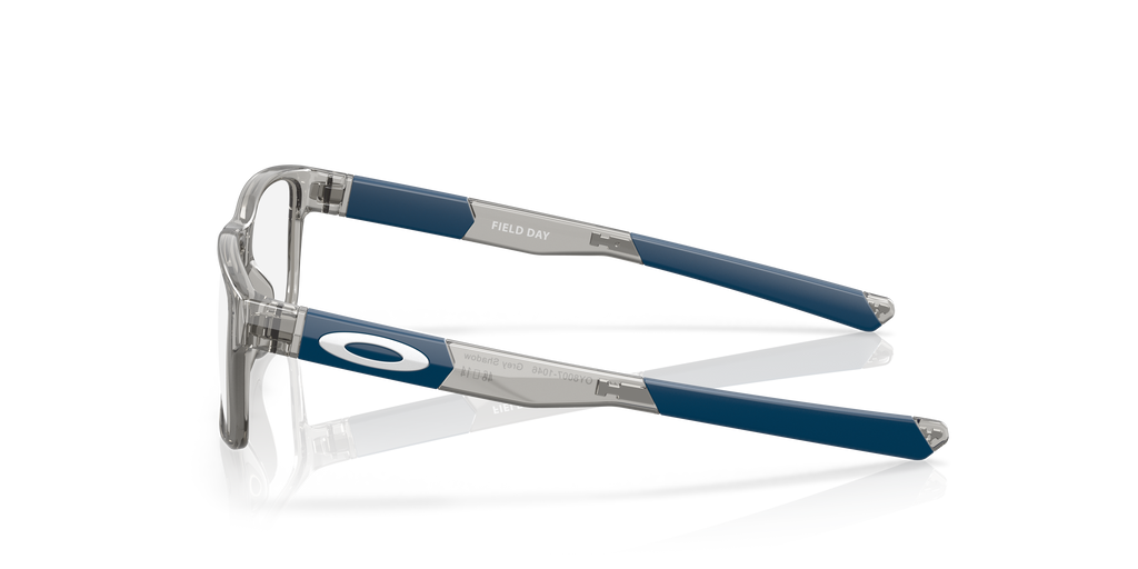 Oakley OY8007 Field Day Youth Square Eyeglass Frames - Grey Shadow Frame