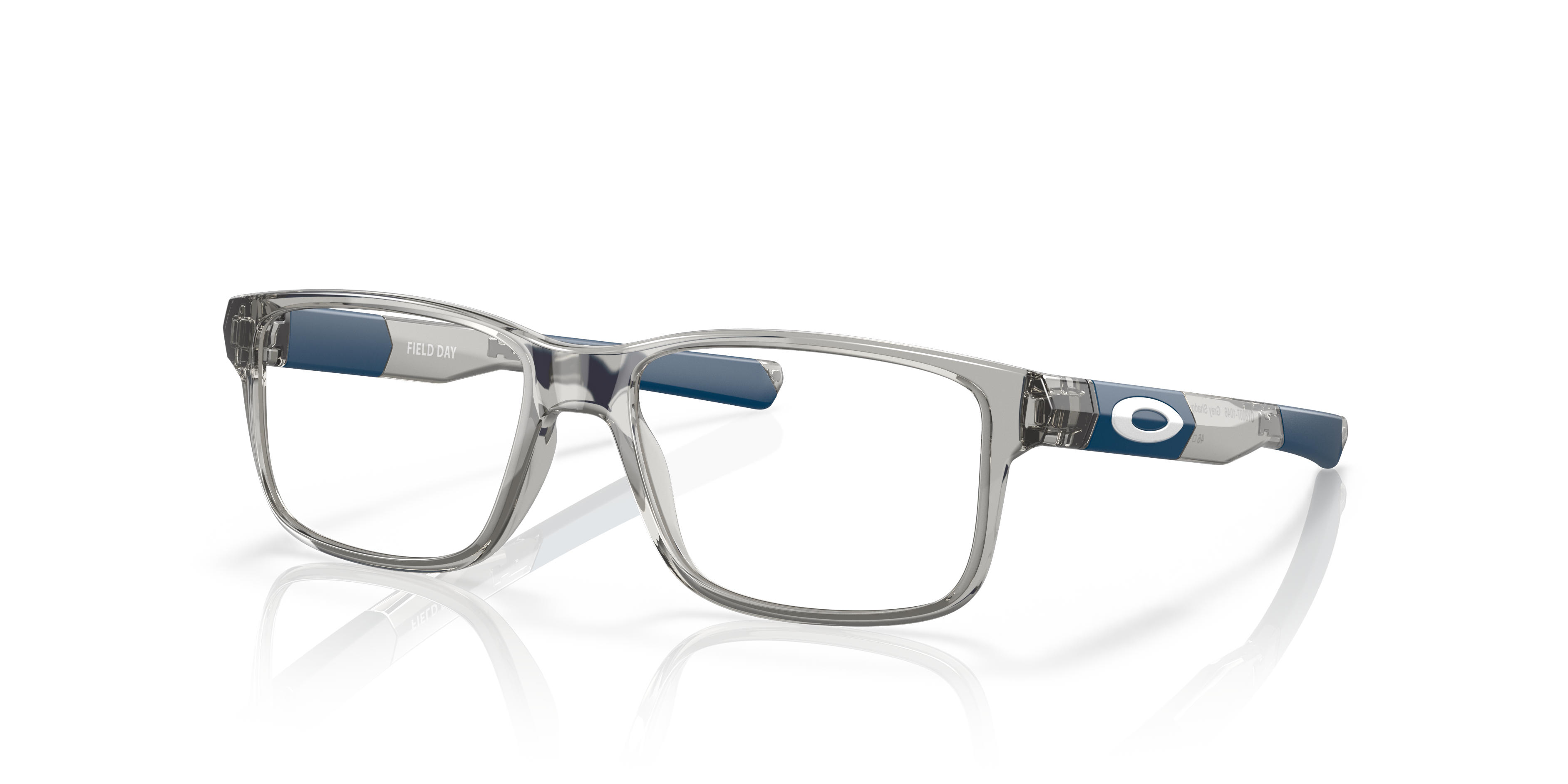 Oakley OY8007 Field Day Youth Square Eyeglass Frames - Universe Blue Frame