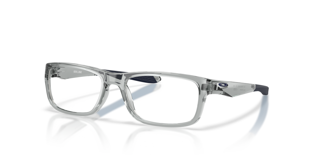 Oakley OY8033 Kin Link Youth Rectangle Eyeglass Frames - Transparent Abyss Frame